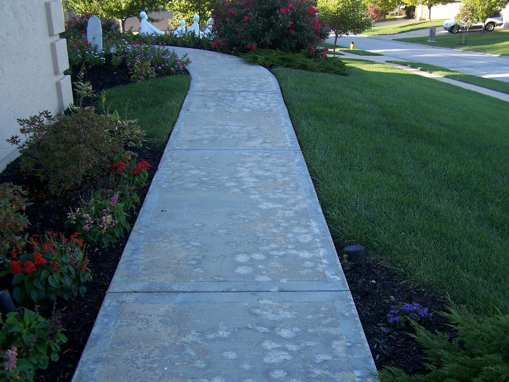 concrete damage due to salt