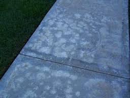 concrete repair due to salt