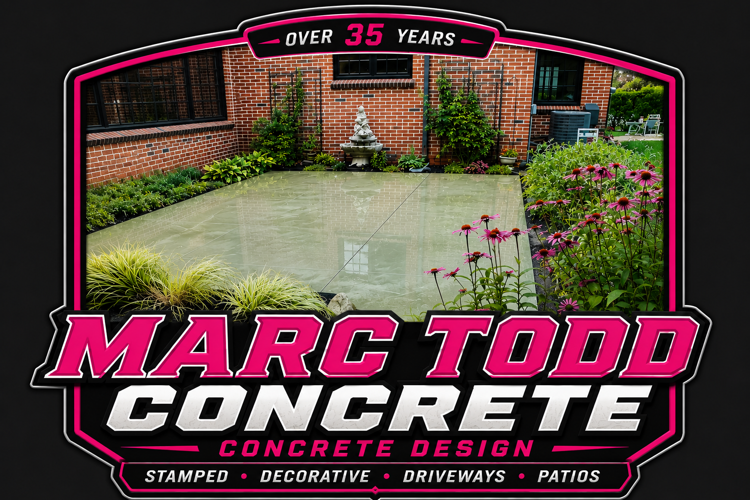 Marc Todd Concrete Logo