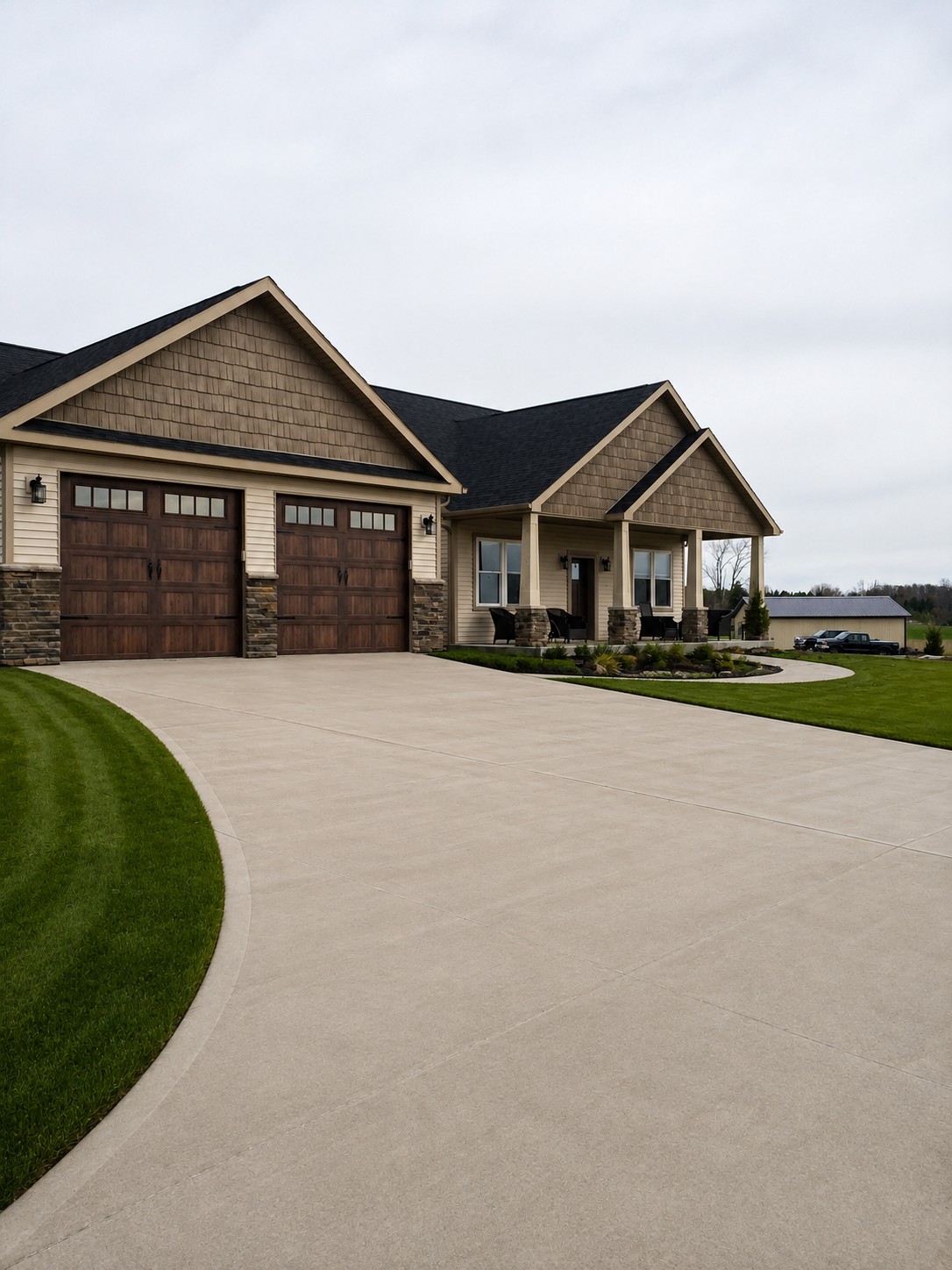 Concrete Driveway Lagrange Indiana