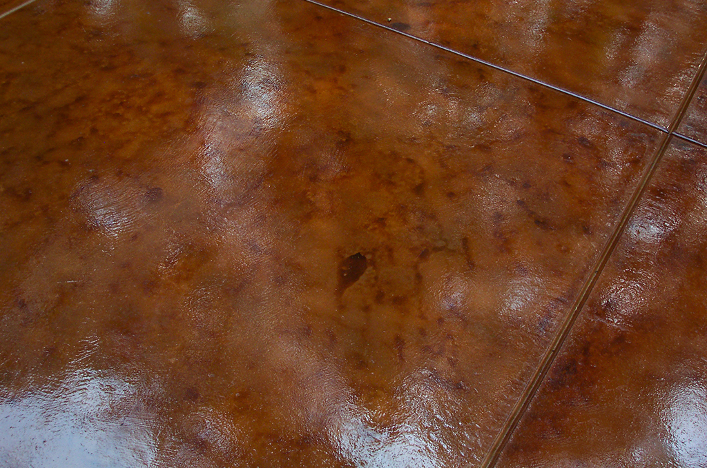 decorative stained concrete