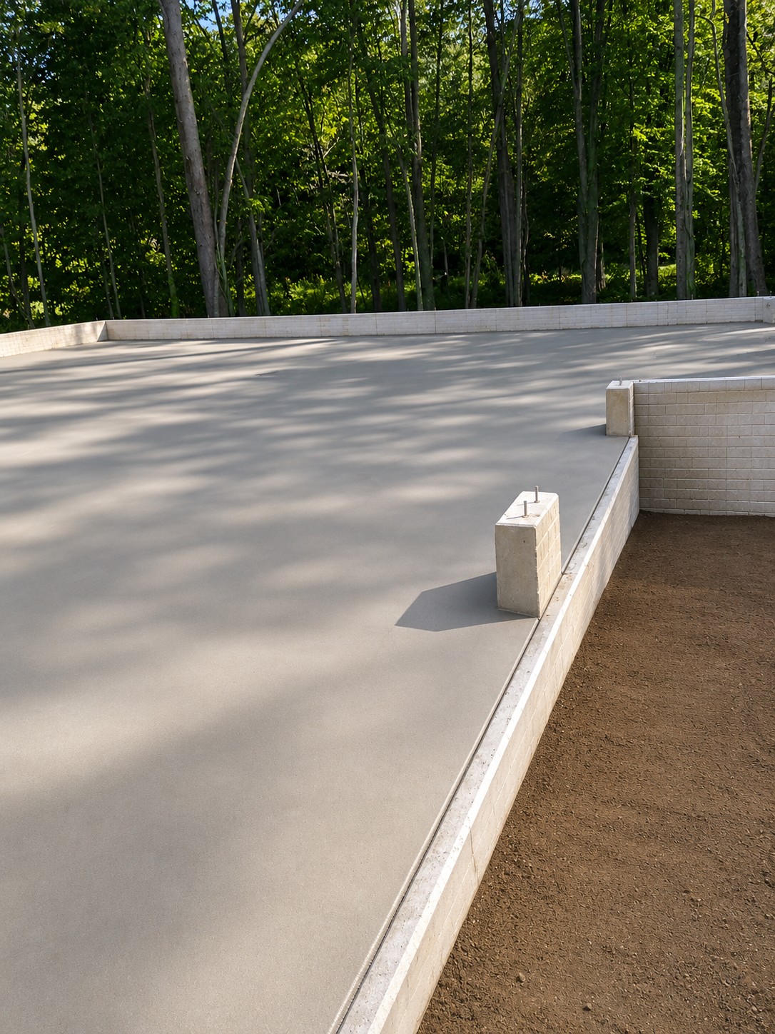 Concrete floor project in Union City, Michigan