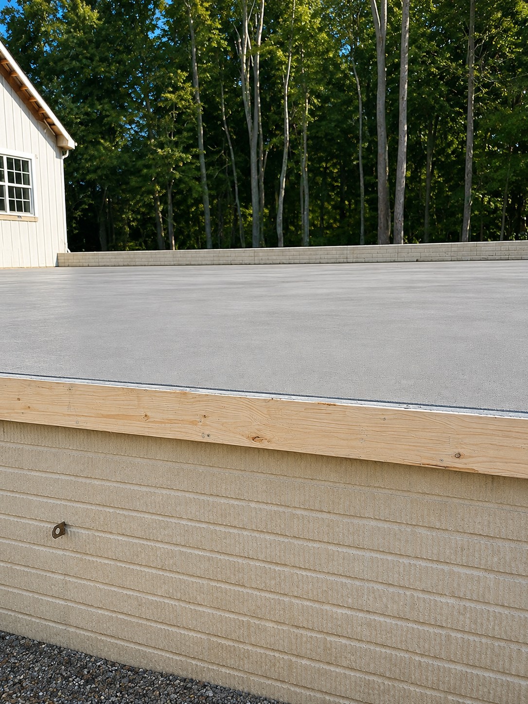 Concrete floor project in Waterloo, Indiana